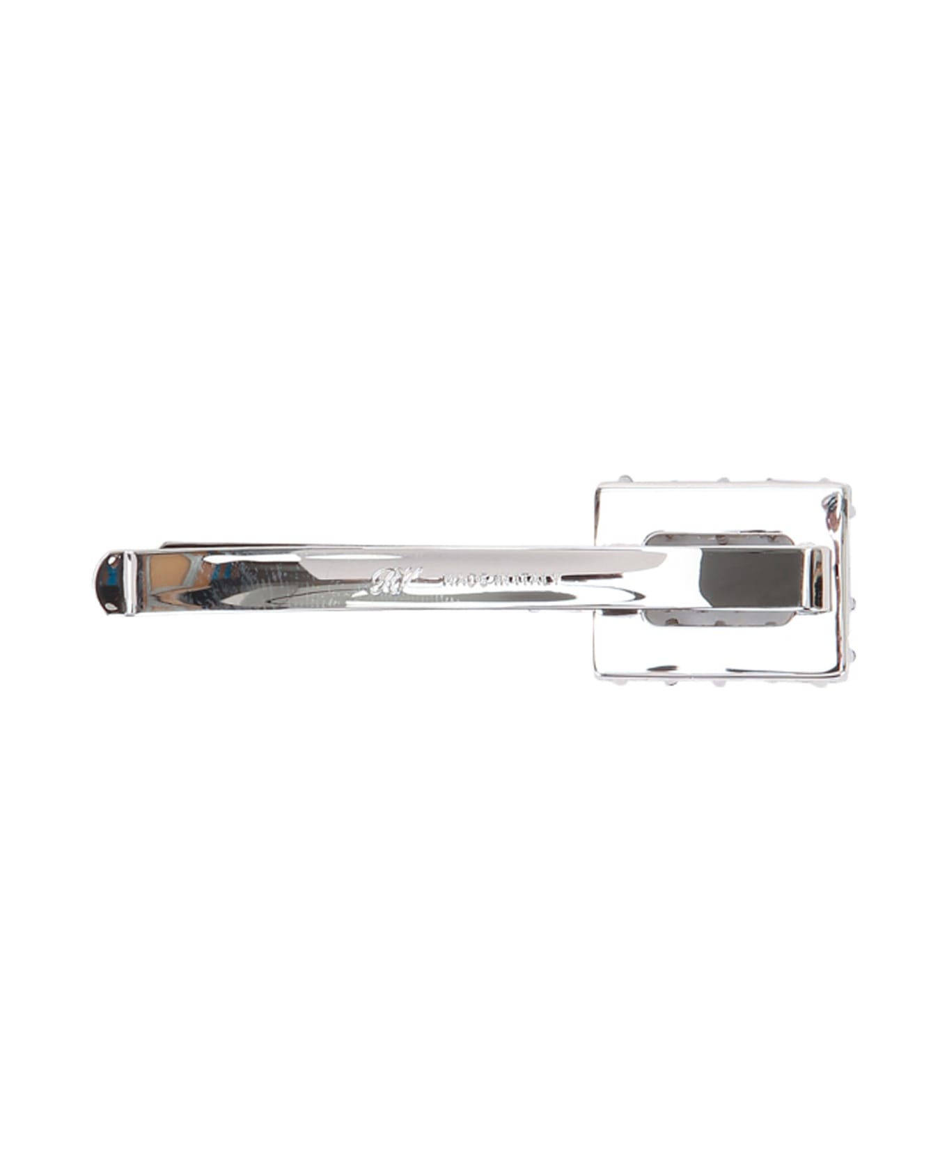 Roger Vivier Tres Vivier Strass Hair Clip - ARGENTO
