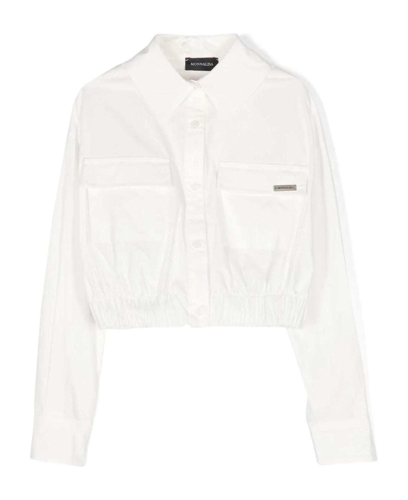 Monnalisa Shirts White - White