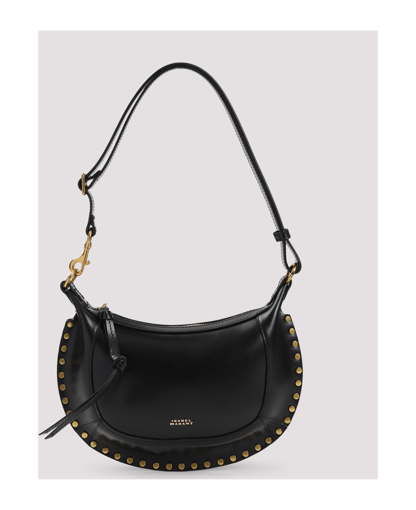 Isabel Marant Oskan Moon Shoulder Bag - Bk Black