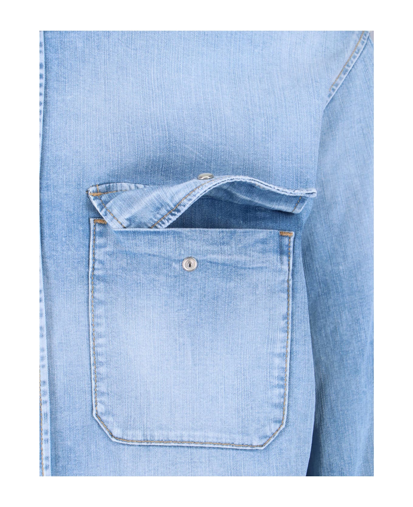 Dsquared2 Logo Shirt - Light Blue