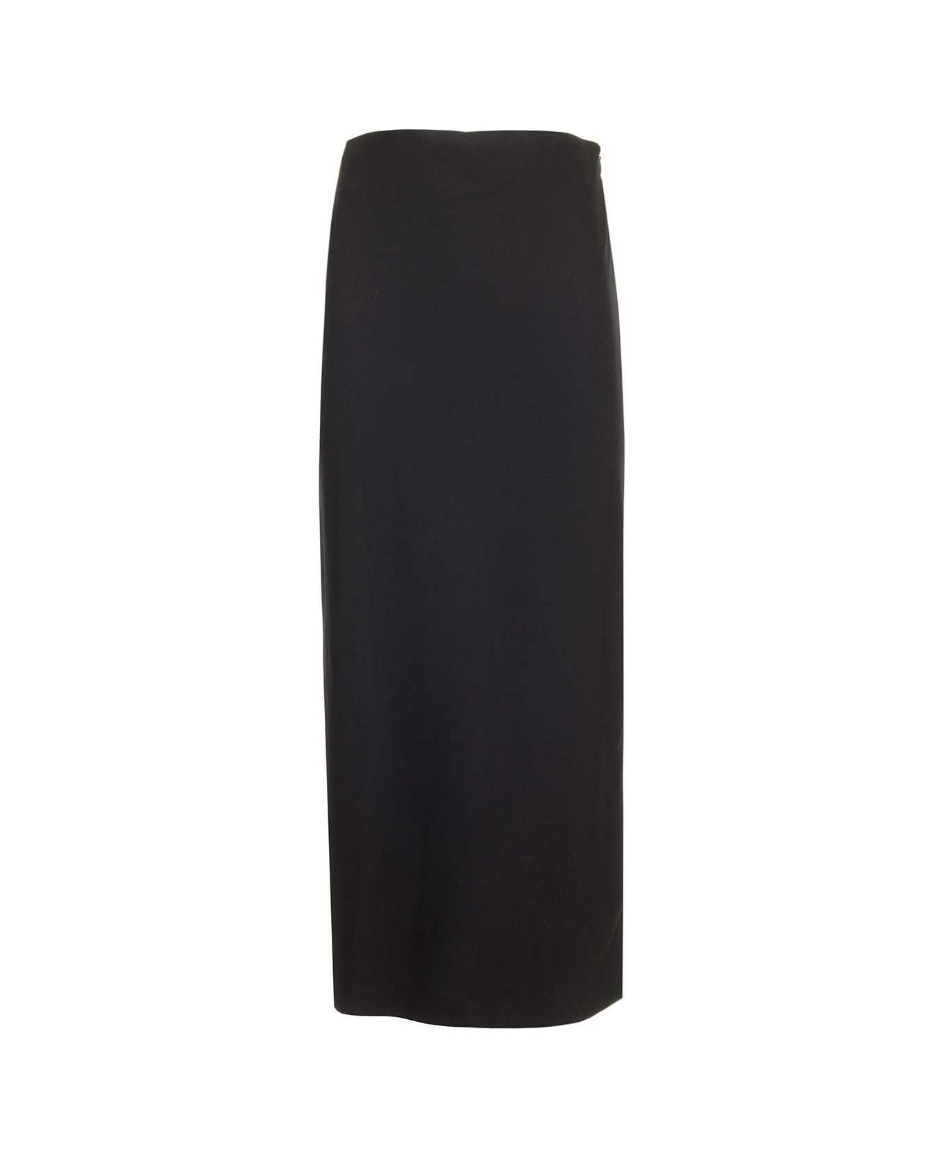 Loulou Studio Midi Pencil Skirt - Black