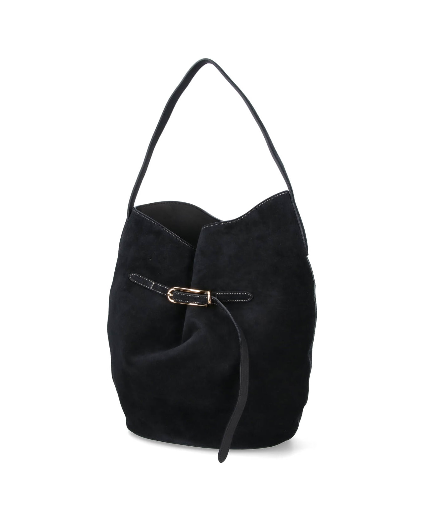 Little Liffner 
belted Bag
 Large Bucket Bag - Black  
