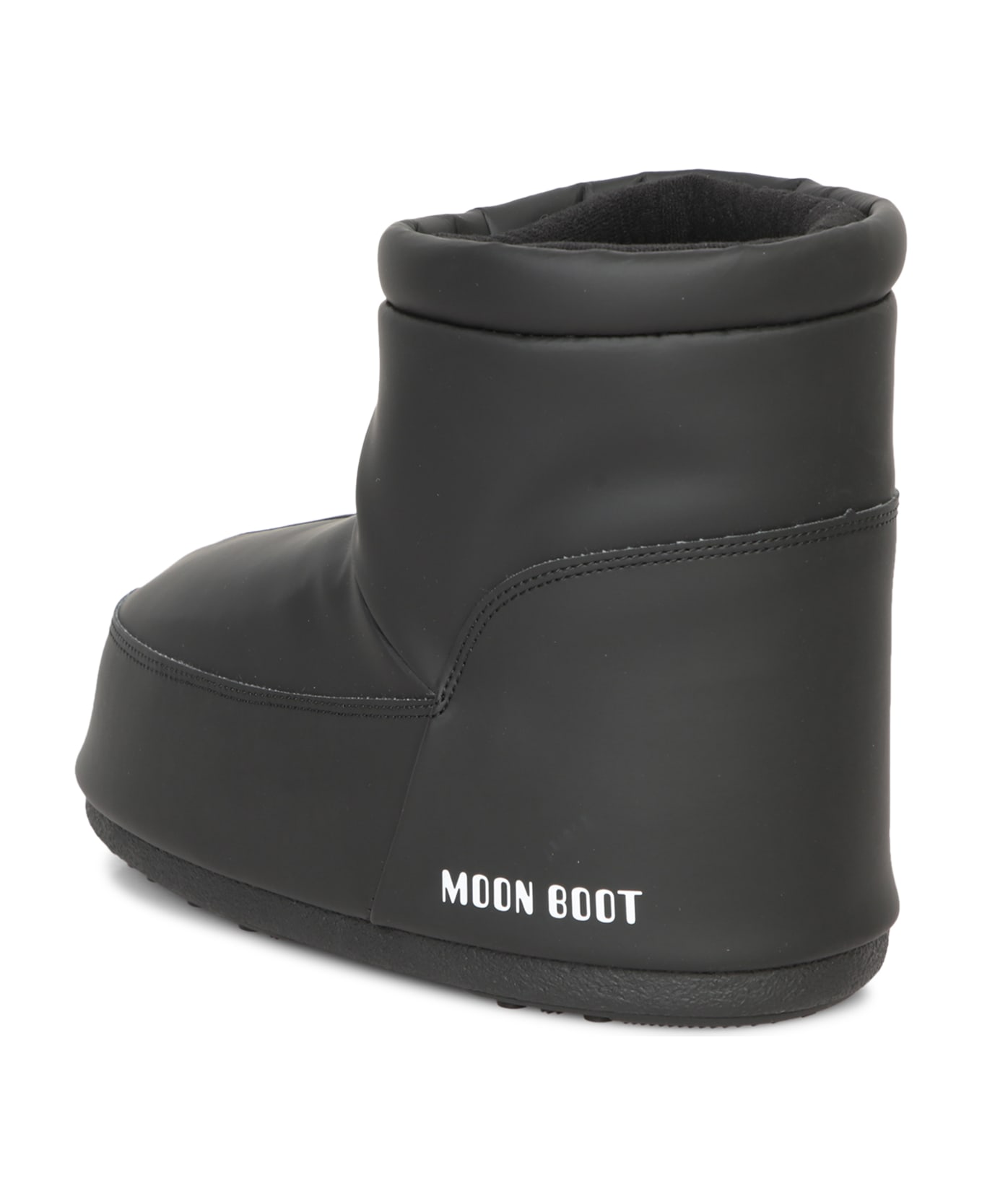 Moon Boot Icon Low Black Boots - Black