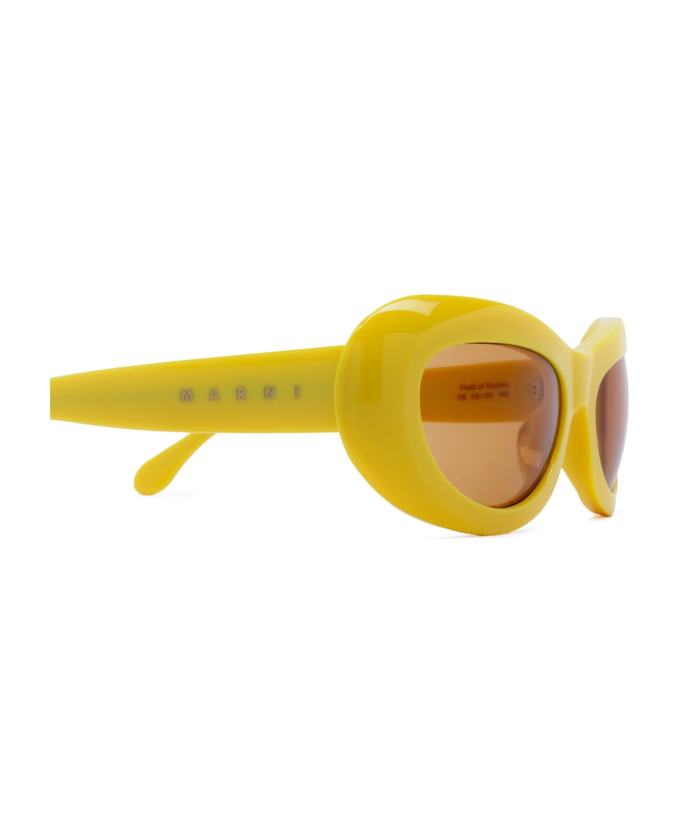 Marni Eyewear Field Of Rushes Yellow Sunglasses - Yellow