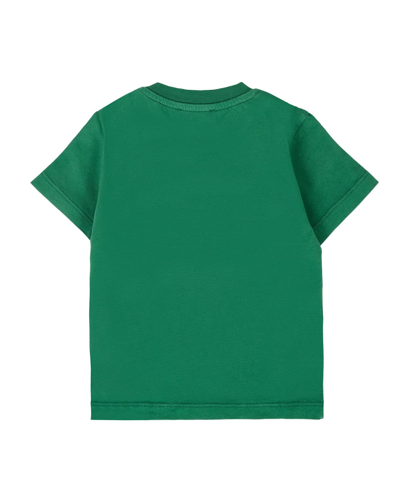 Etro Green T-shirt For Babykids With Pegasus - Green
