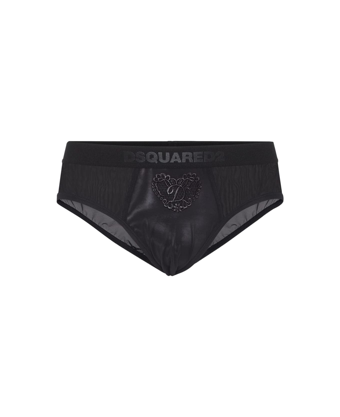 Dsquared2 Dsquared Black Briefs - Black