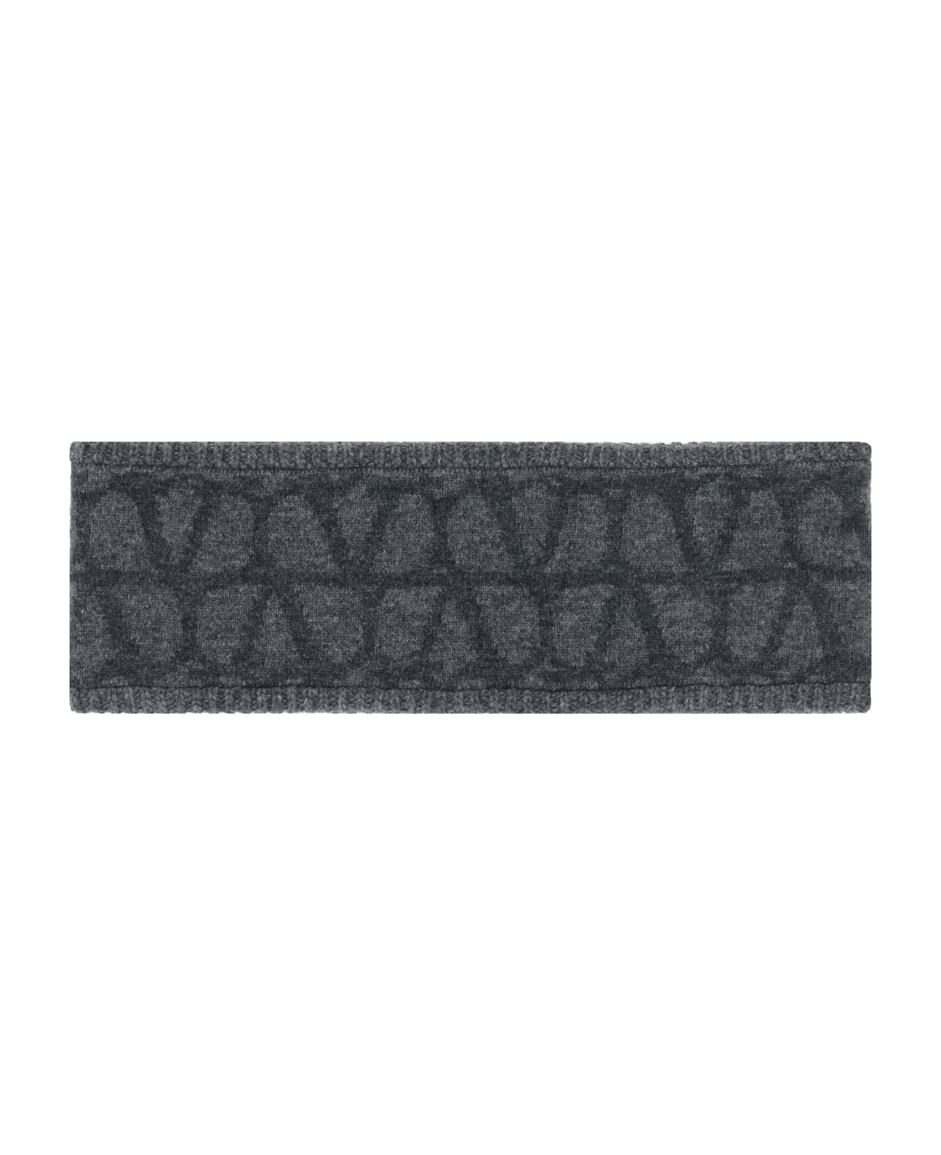 Valentino Garavani Headband - Grigio Melange/antracite