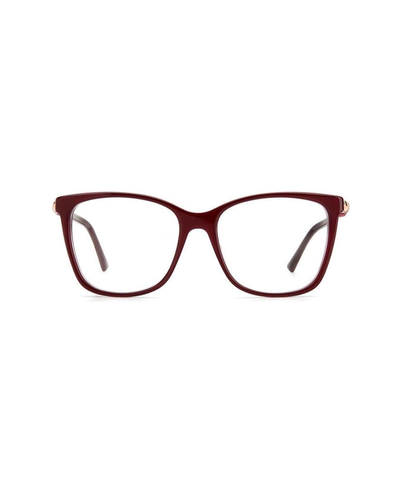 Jimmy Choo Eyewear Jc294/g Iy1/17 Glasses - Rosso アイウェア