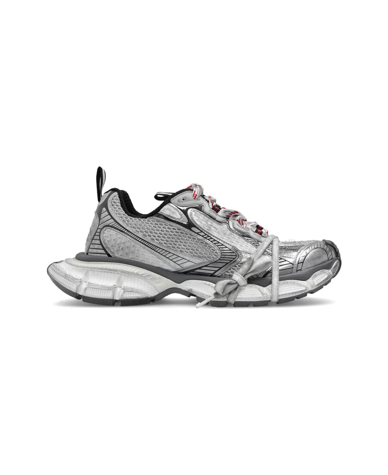Balenciaga 3xl Lace-up Sneakers - GREYWHITERED