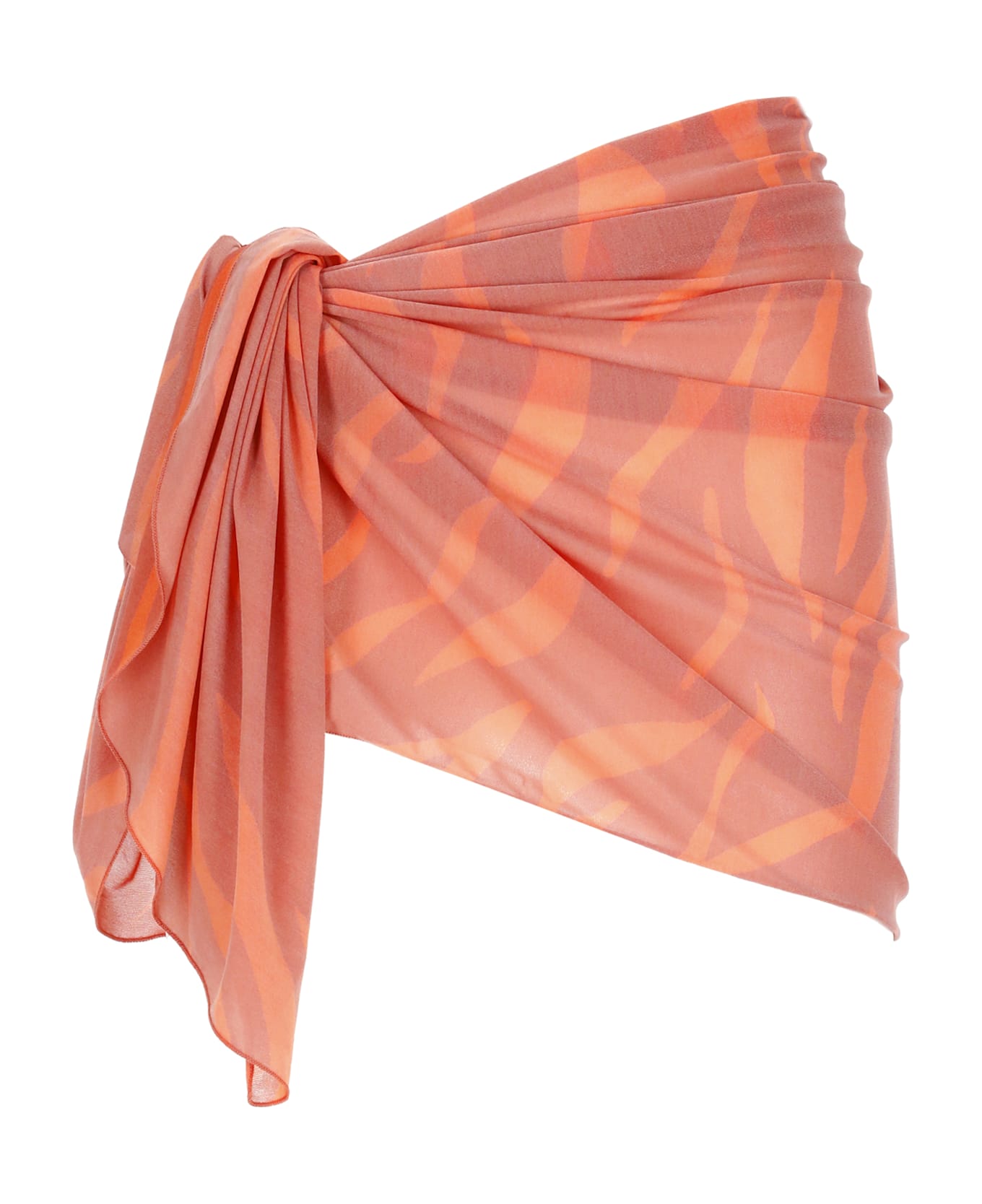 Fisico - Cristina Ferrari Pareo With Pattern - Orange