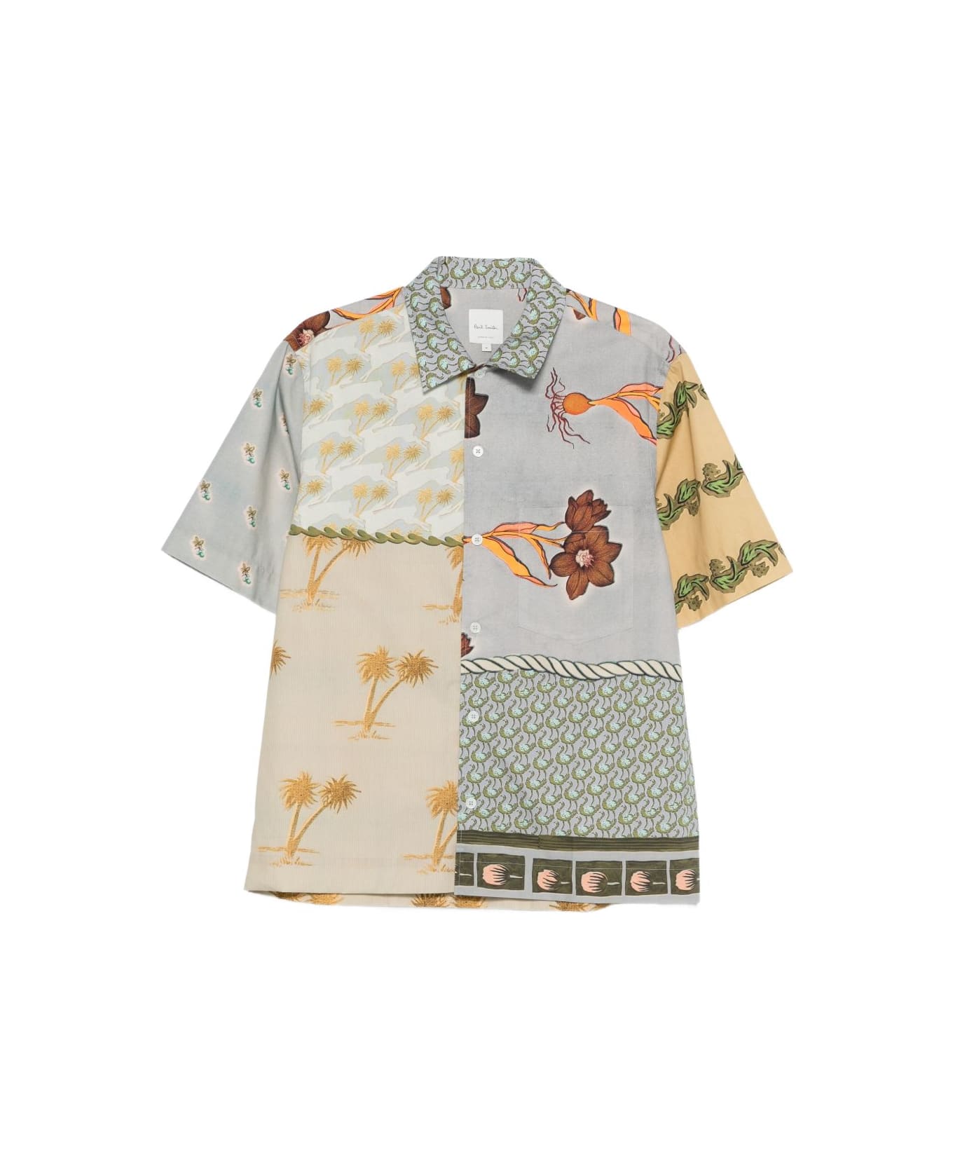 Paul Smith Printed Cotton Shirt - MultiColour