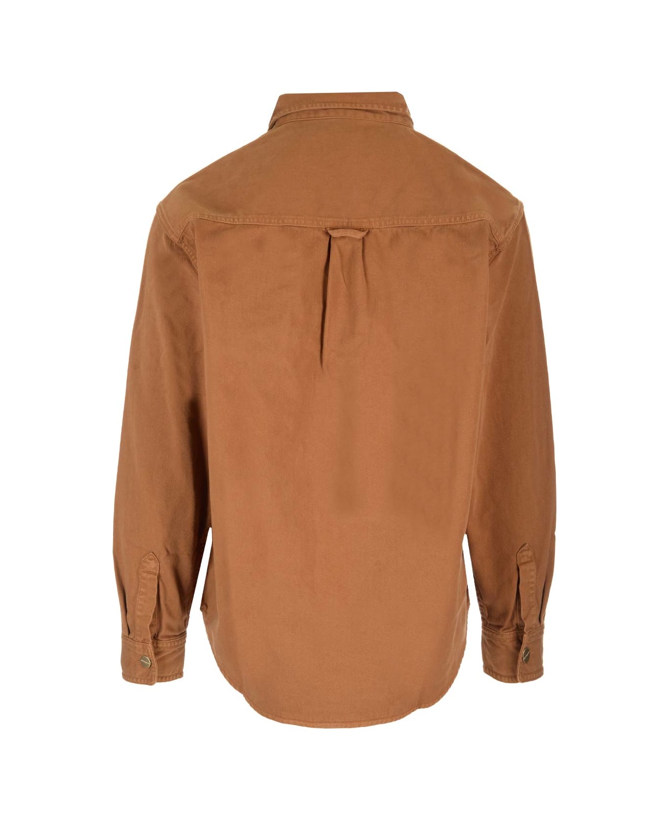 Carhartt Pecan Overshirt - Hzgd Brown Garment