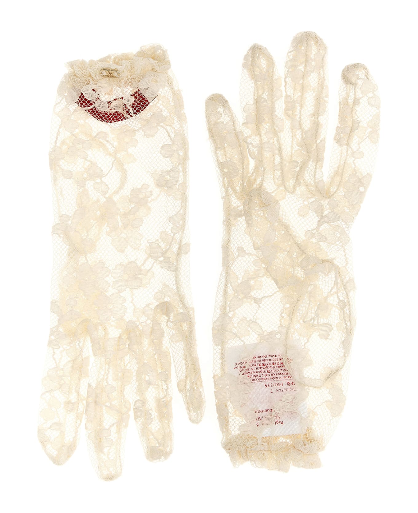 Valentino Garavani Vlogo Signature Gloves - Beige