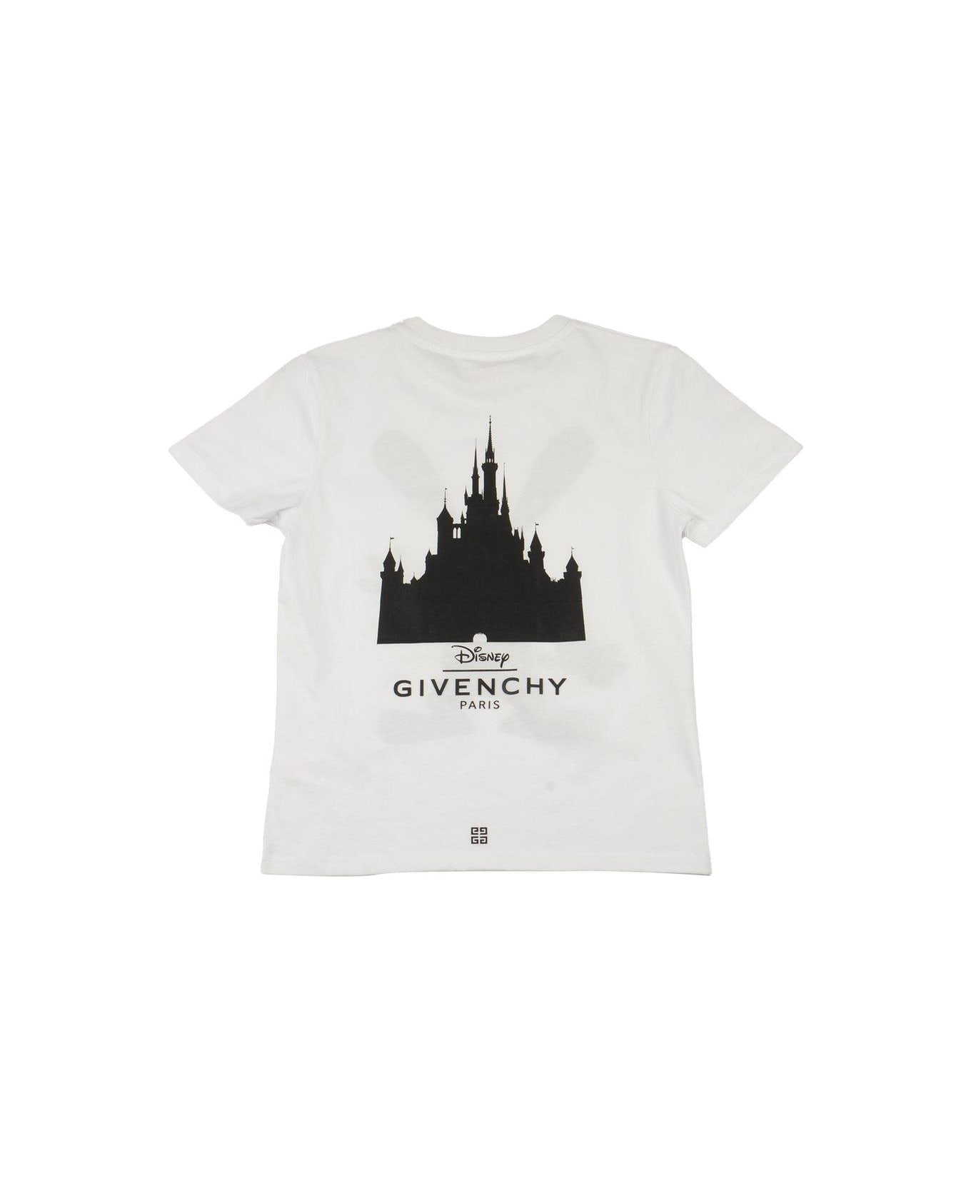 Givenchy X Disney Oswald-print Crewneck T-shirt - White