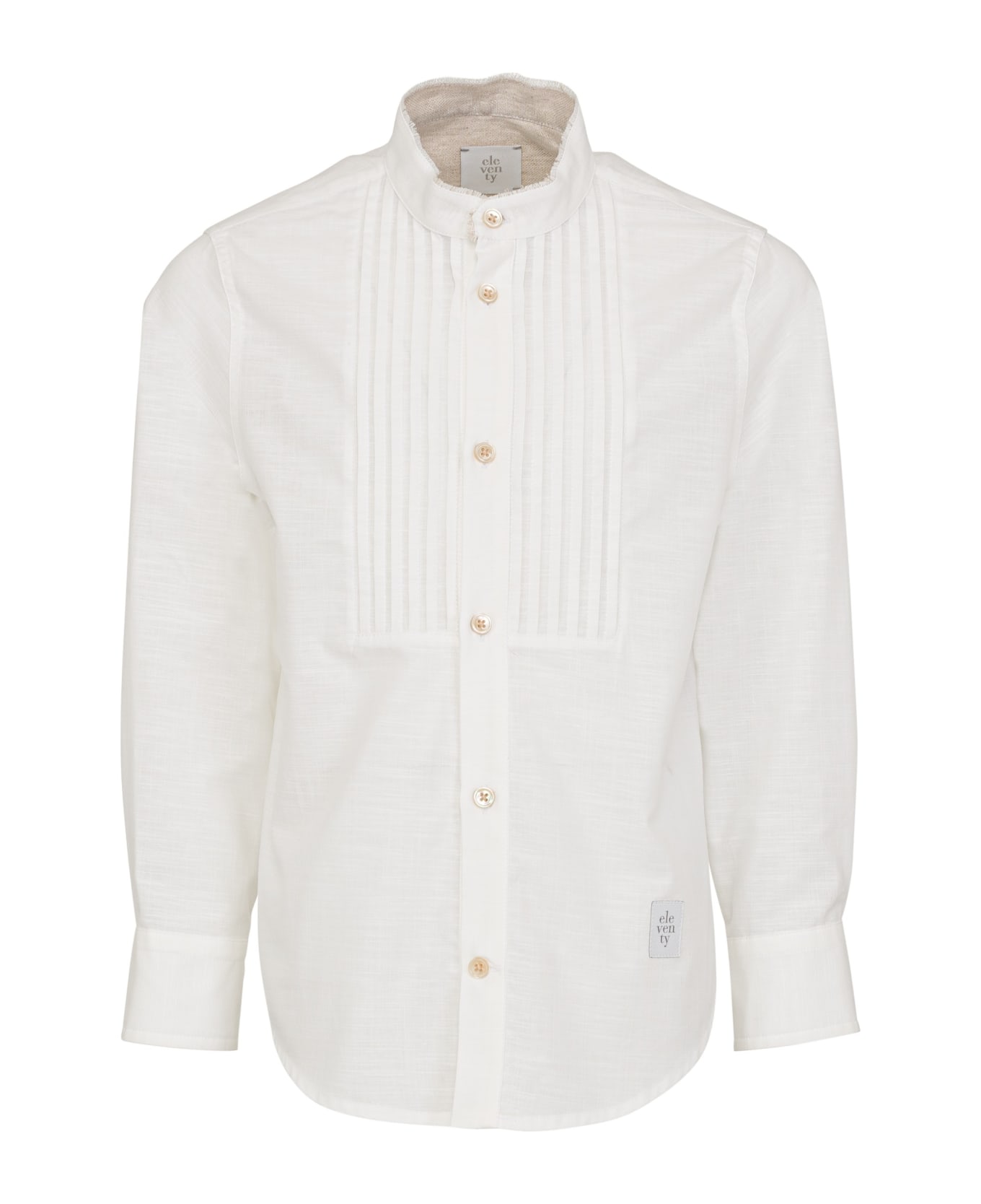 Eleventy Semi-transparent Shirt - White シャツ