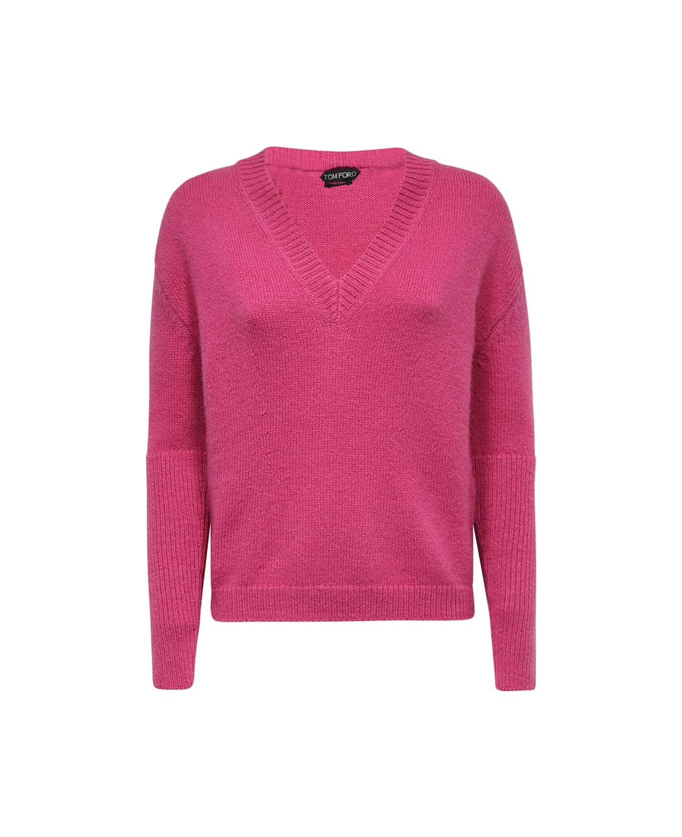 Tom Ford Wool Blend Sweater - Mauve