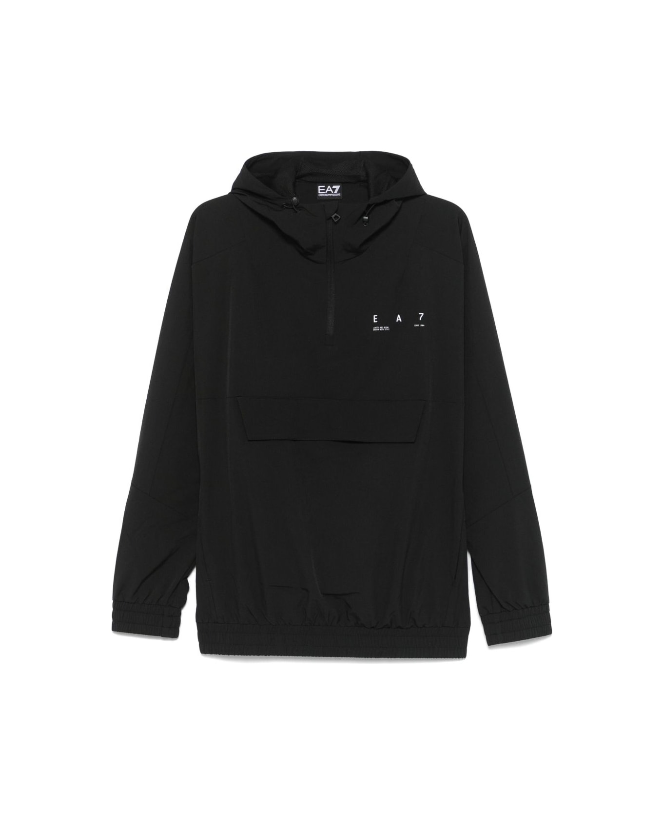 EA7 Logo Track Jacket - Black