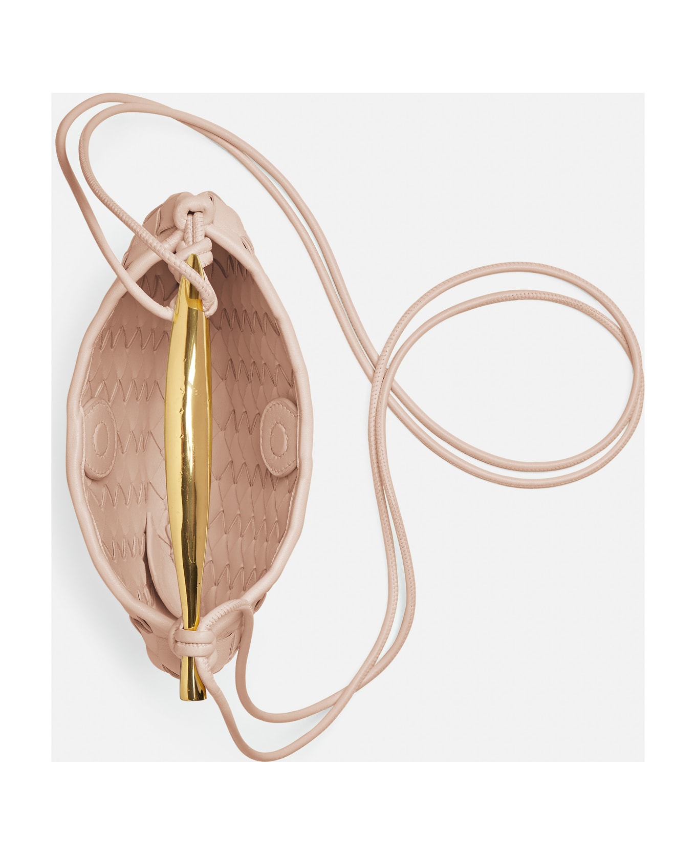 Bottega Veneta Mini Sardine Leather Shoulder Bag - Petale