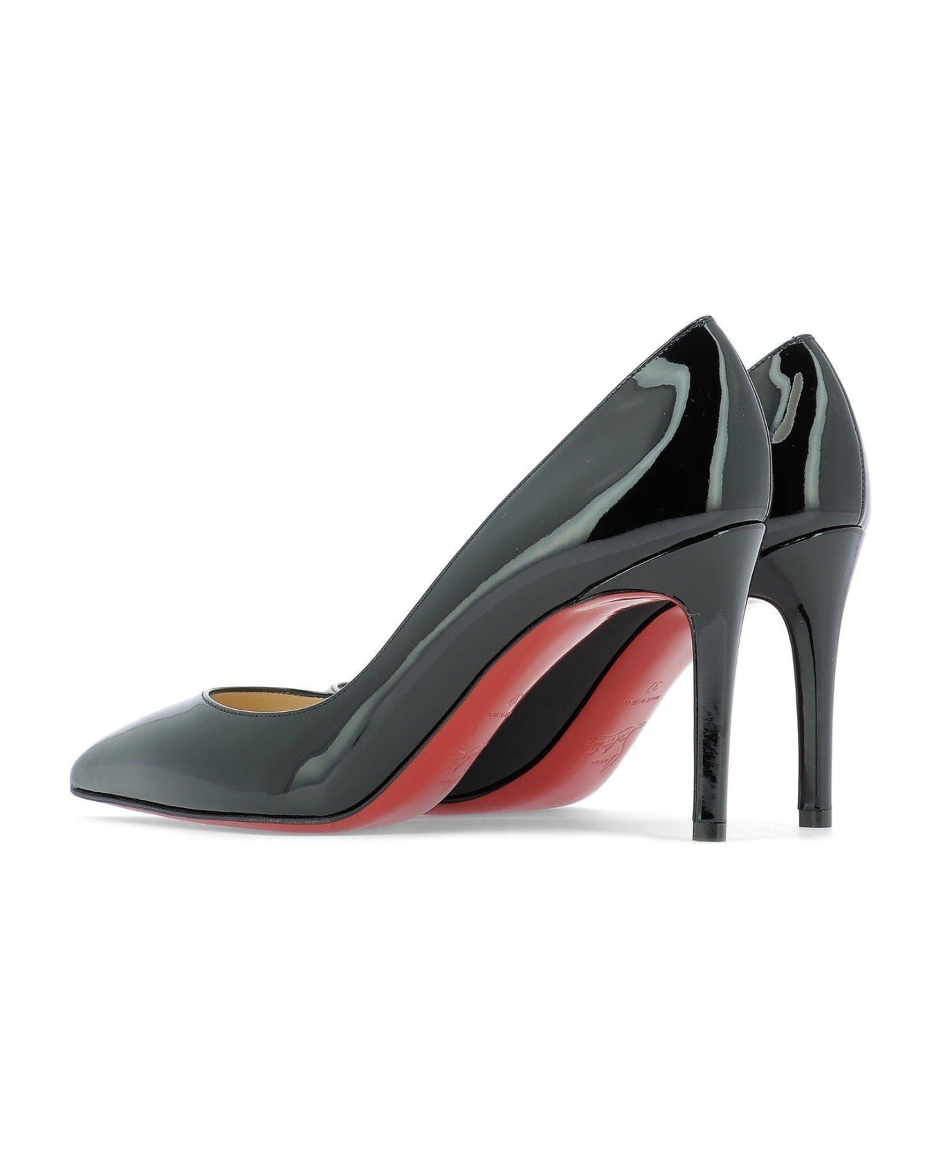 Christian Louboutin Pigalle Pointed Toe Pumps - Black