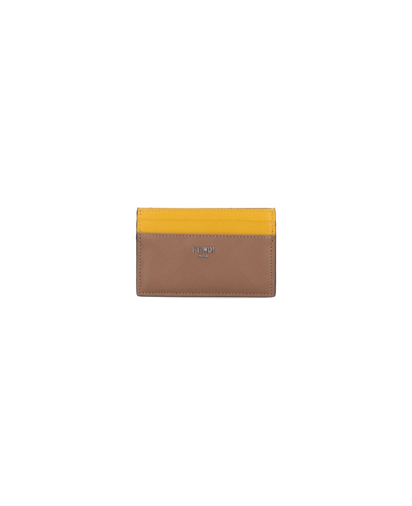 Fendi 'shadow' Card Holder - Fendi continental wallet