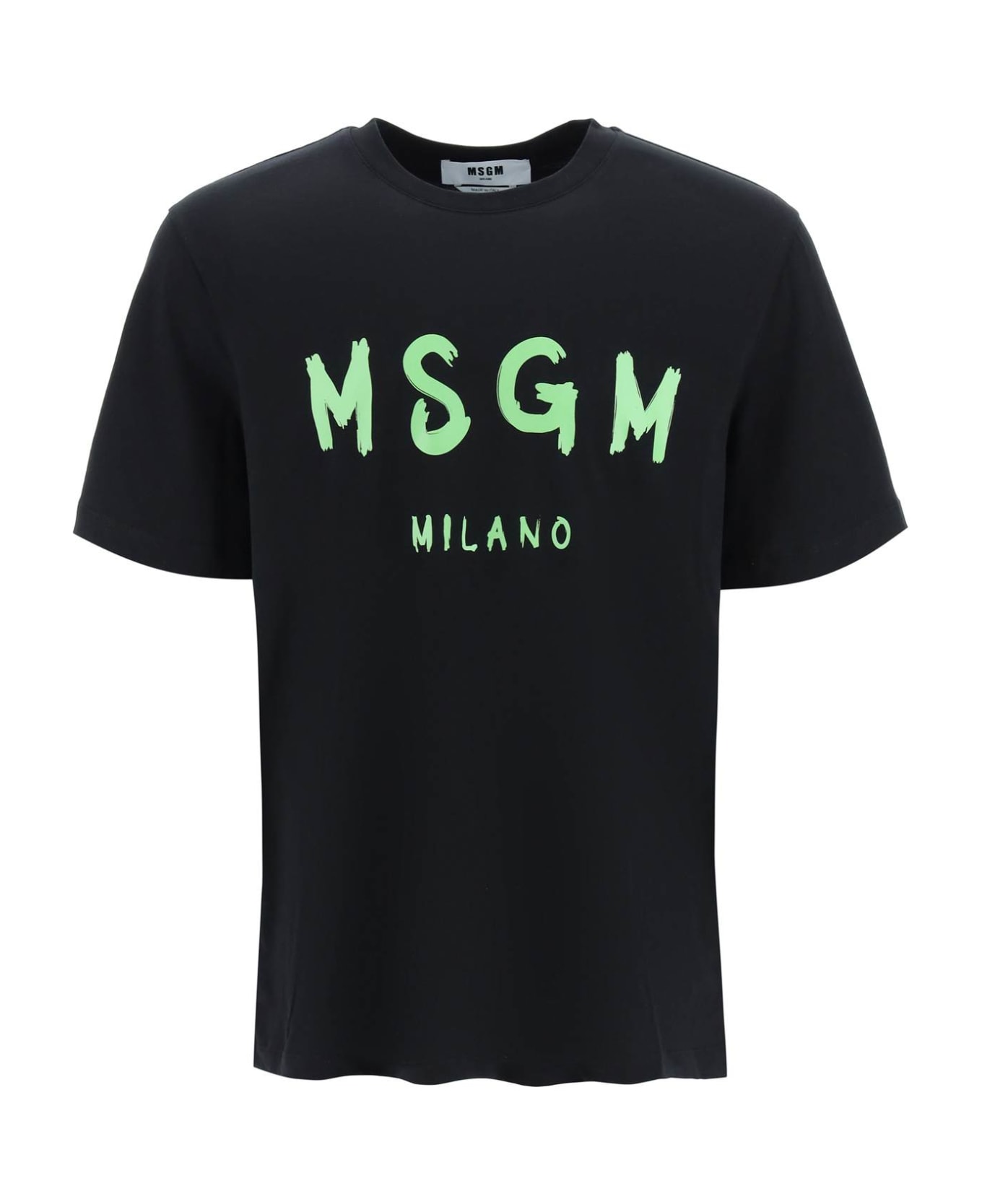 MSGM T-shirt With Logo - Black