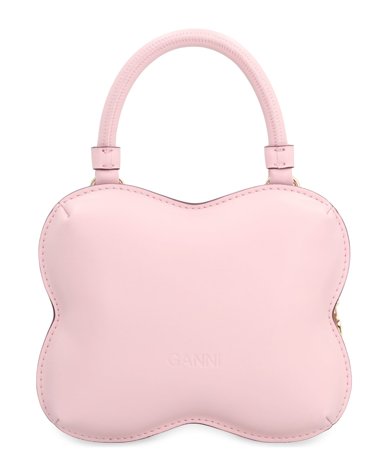 Ganni Butterfly Eco-leather Small Bag - Pink