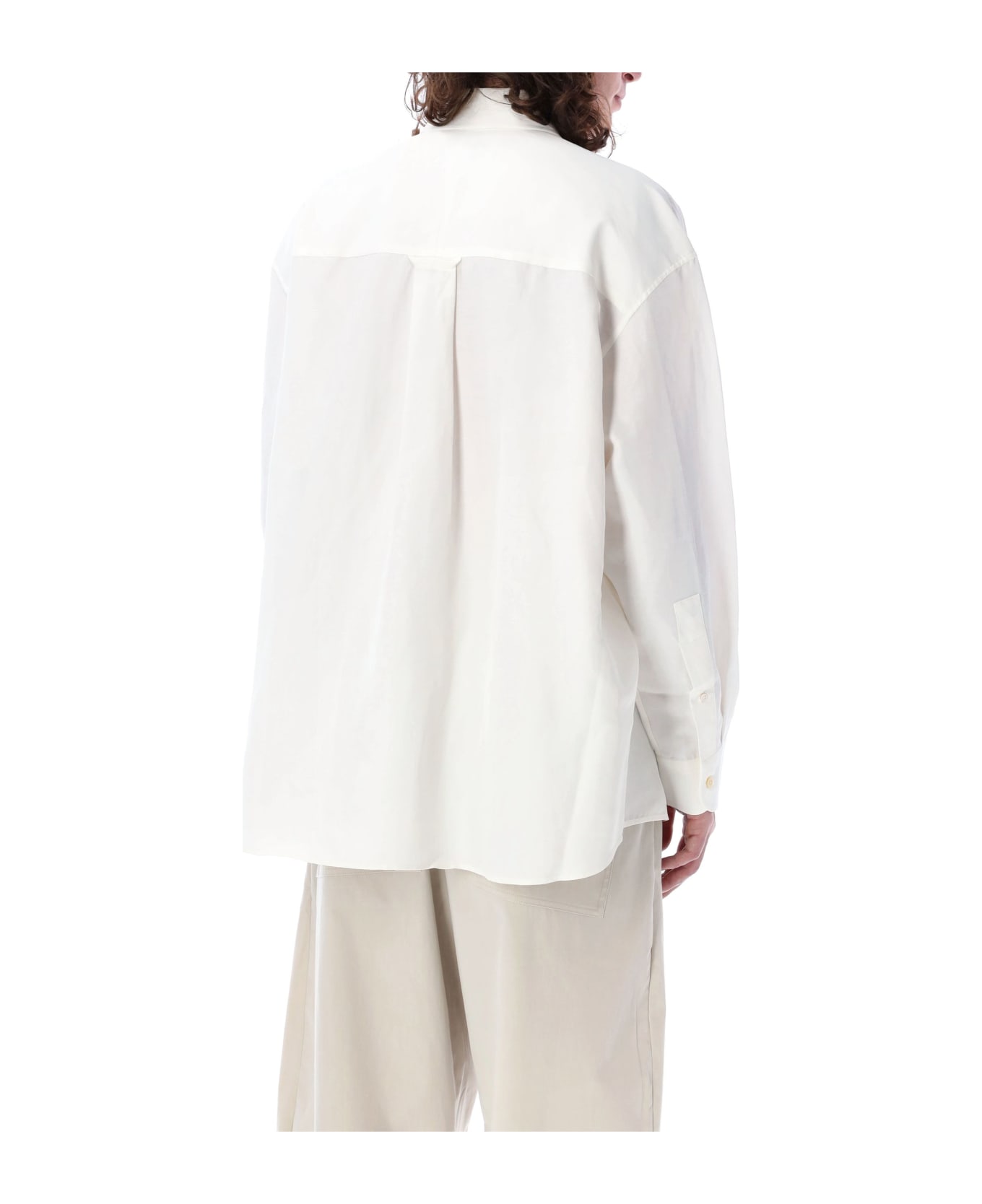 Studio Nicholson Loche Shirt - OPTIC WHITE