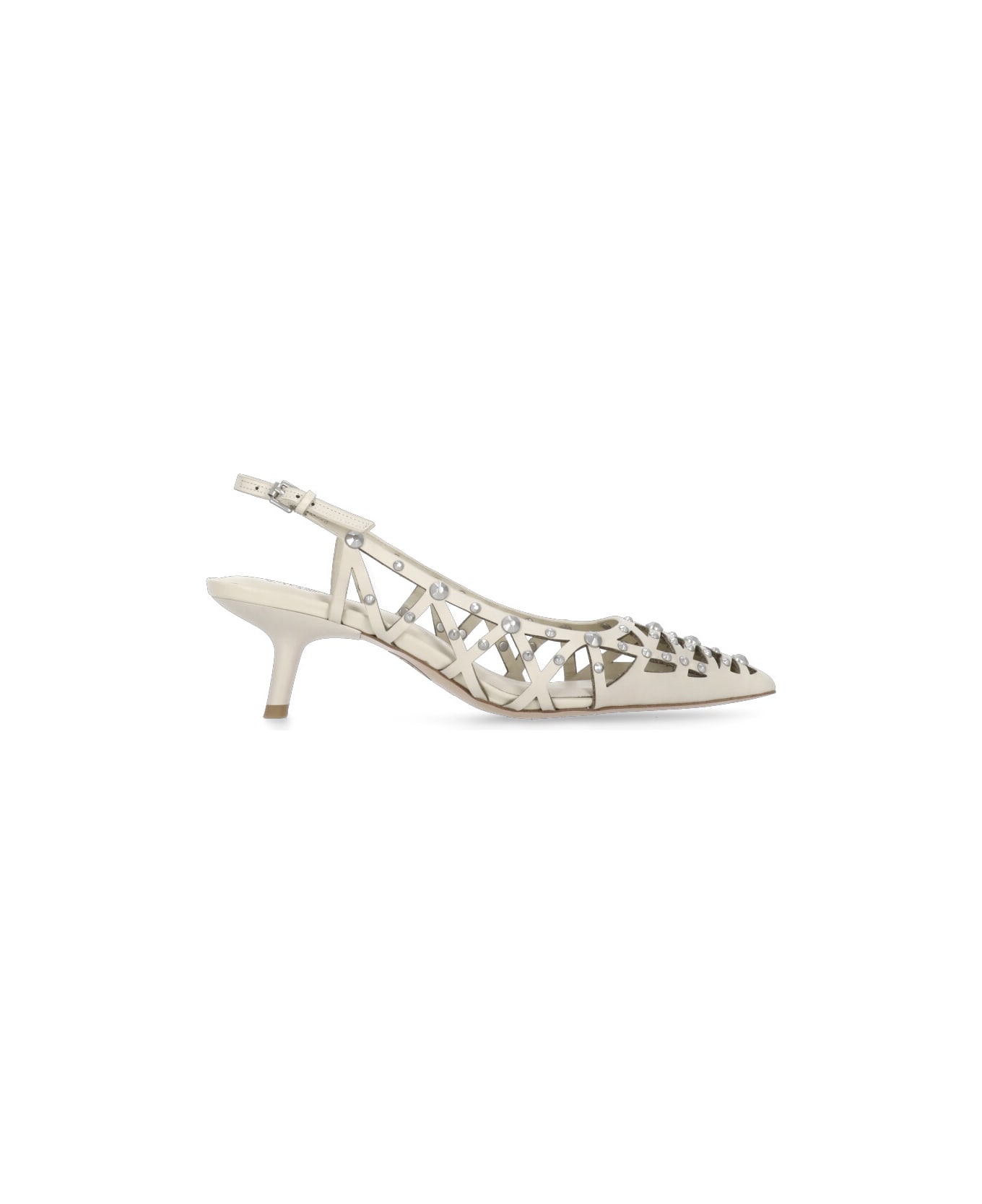 Ash Bizarre Slingback - Ivory