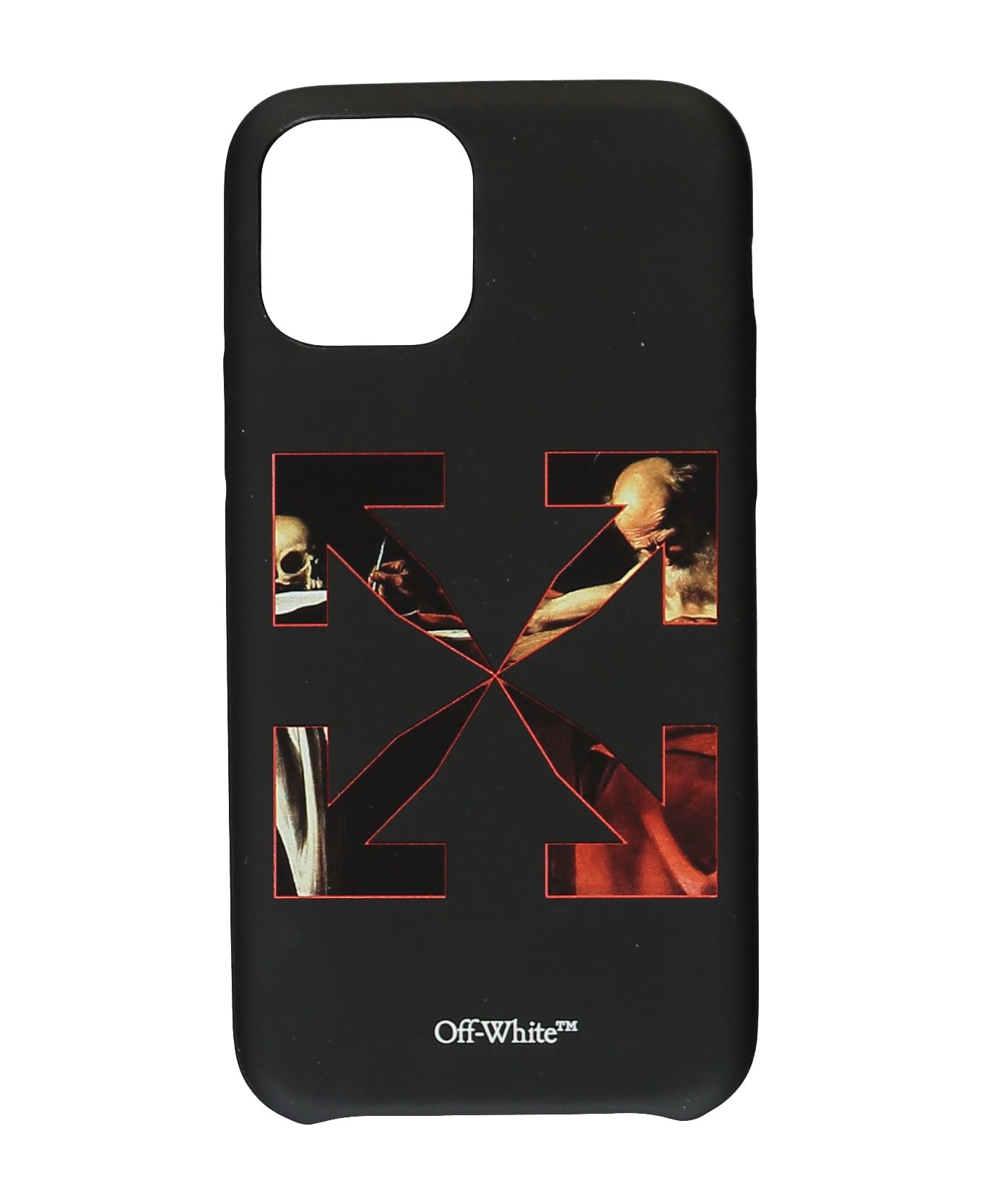 Off-White Printed Iphone 11 Pro Case - black