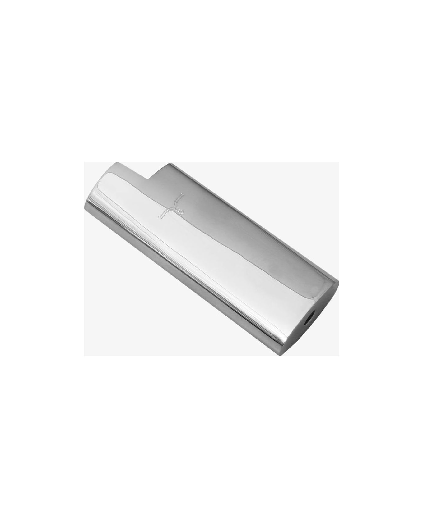 Larusmiani Clichy Lighter Cover - S Hi-Tech Accessory - Silver