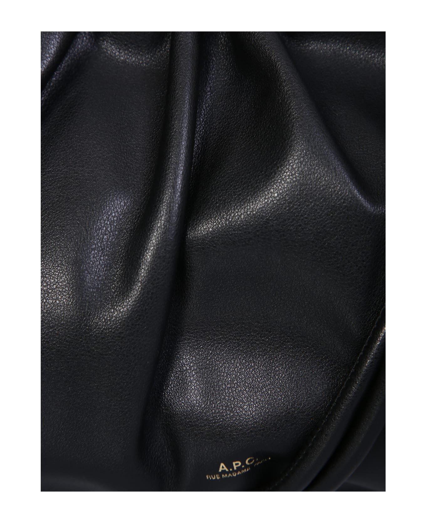 A.P.C. Ninon Shoulder Bag - BLACK クラッチバッグ