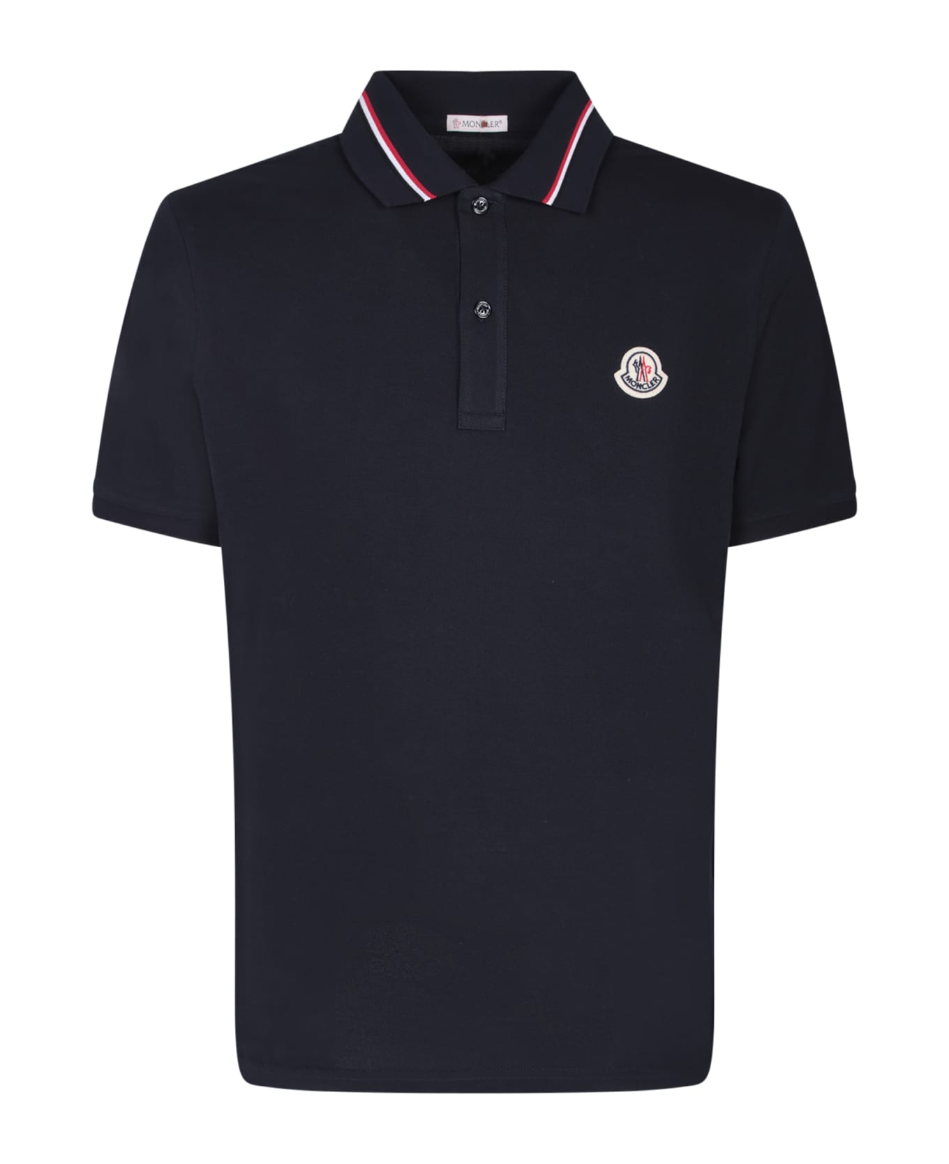 Moncler Logoed Polo - Blu ポロシャツ