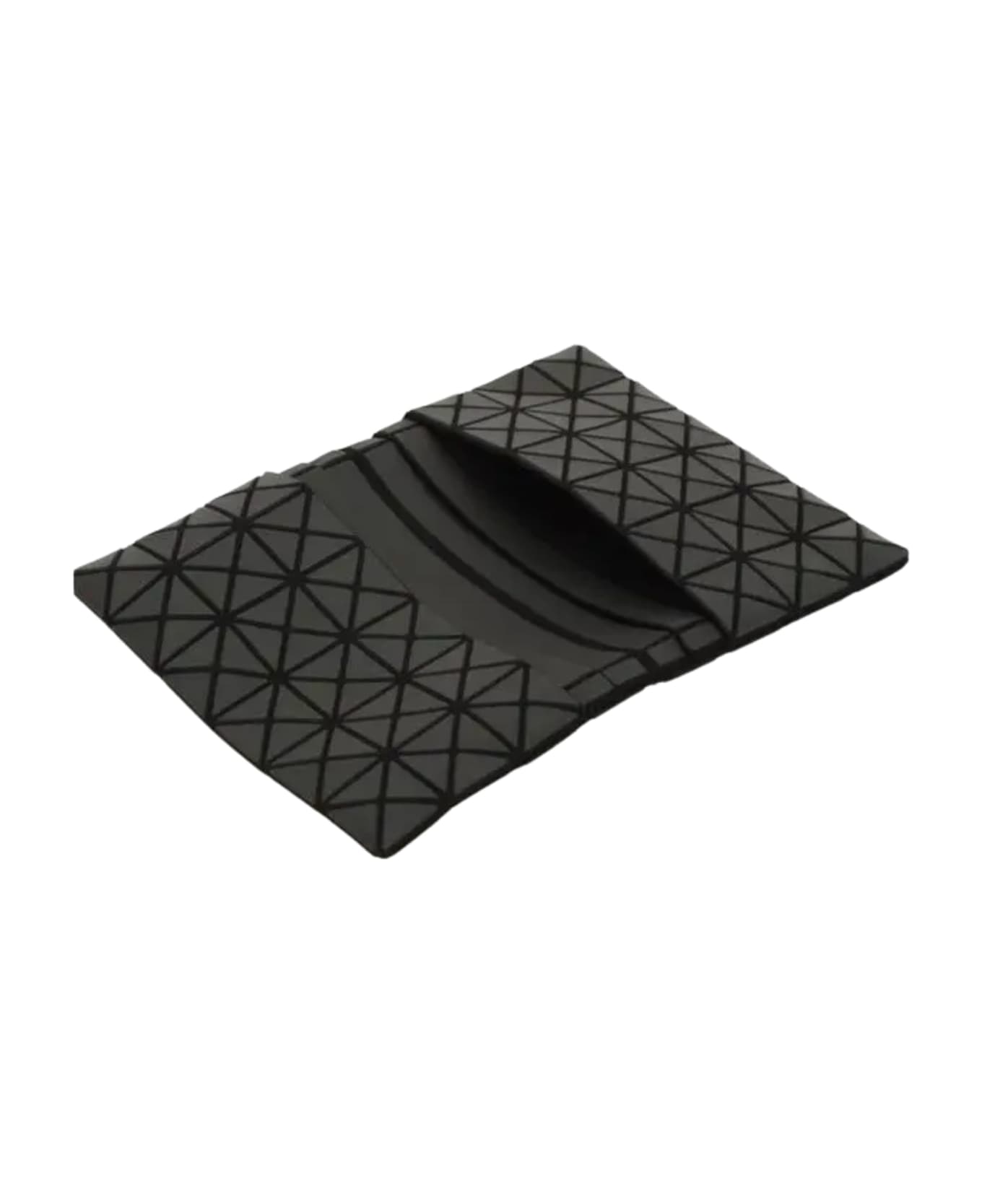 Bao Bao Issey Miyake Leather Credit Card Holder - Black