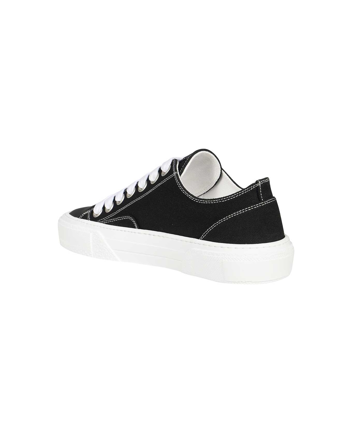 MSGM Canvas Sneakers - black