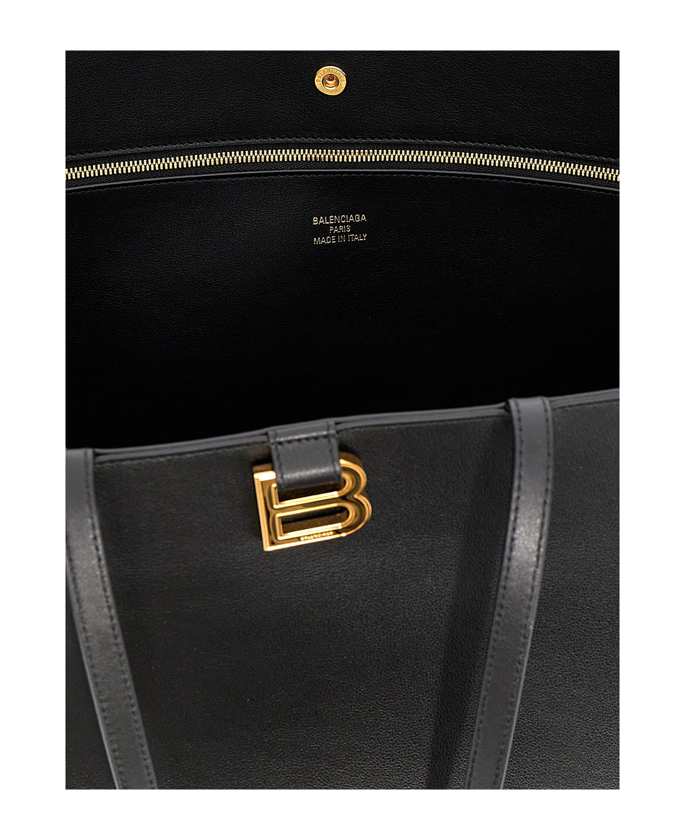 Balenciaga 'tote Hourglass Soft' Large Shopping Bag - Black  