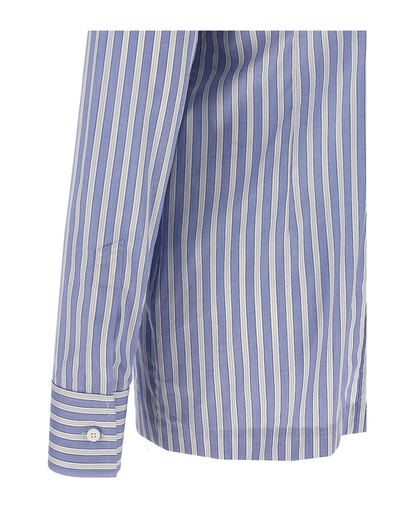 The Attico Striped Shirt - Multicolor