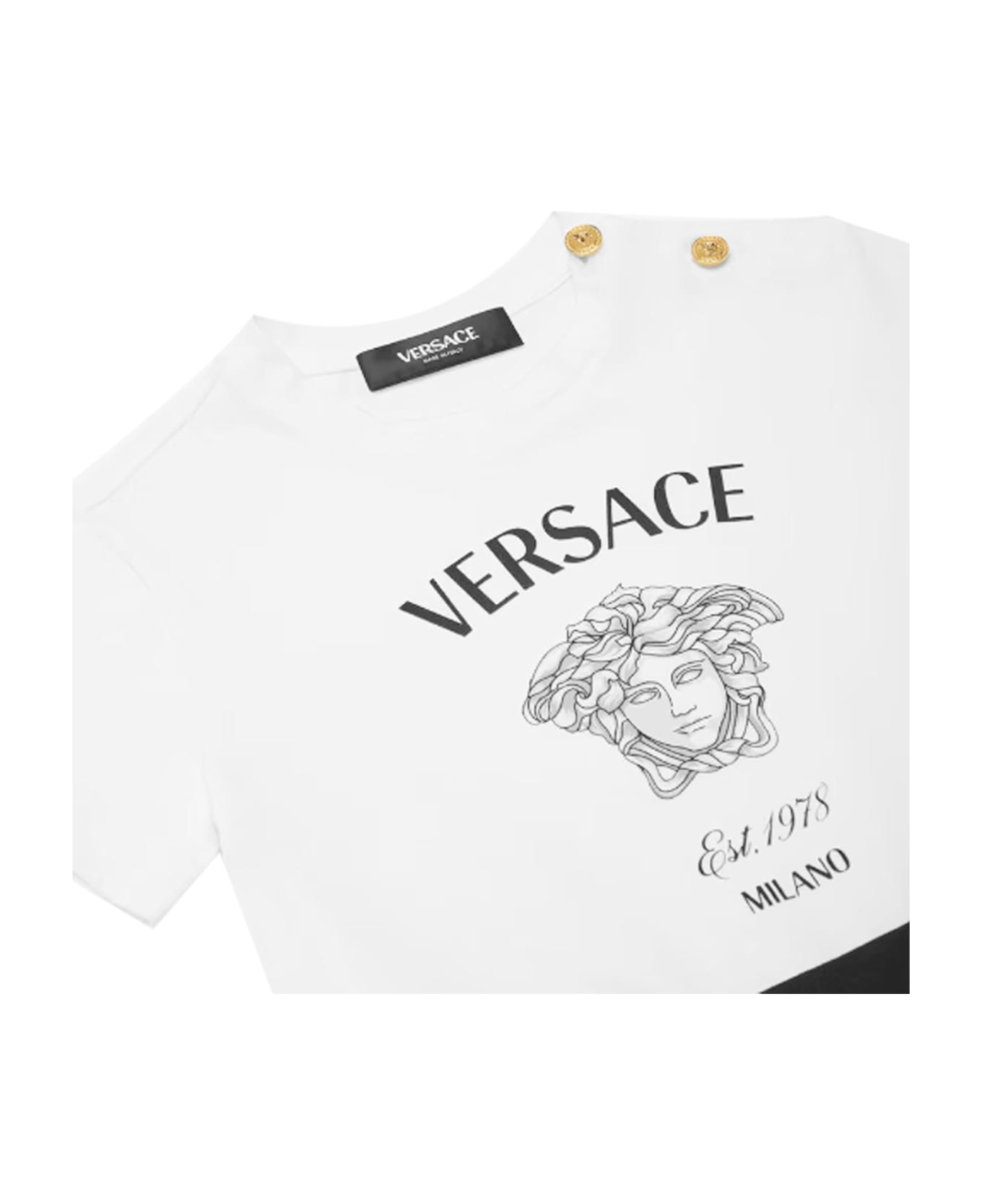 Versace Dress - White/back