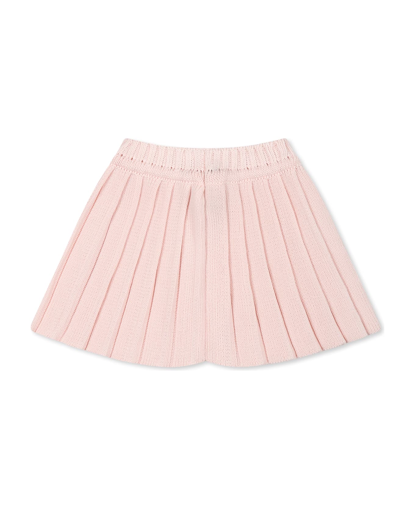 Little Bear Pink Skirt For Baby Girl - Pink