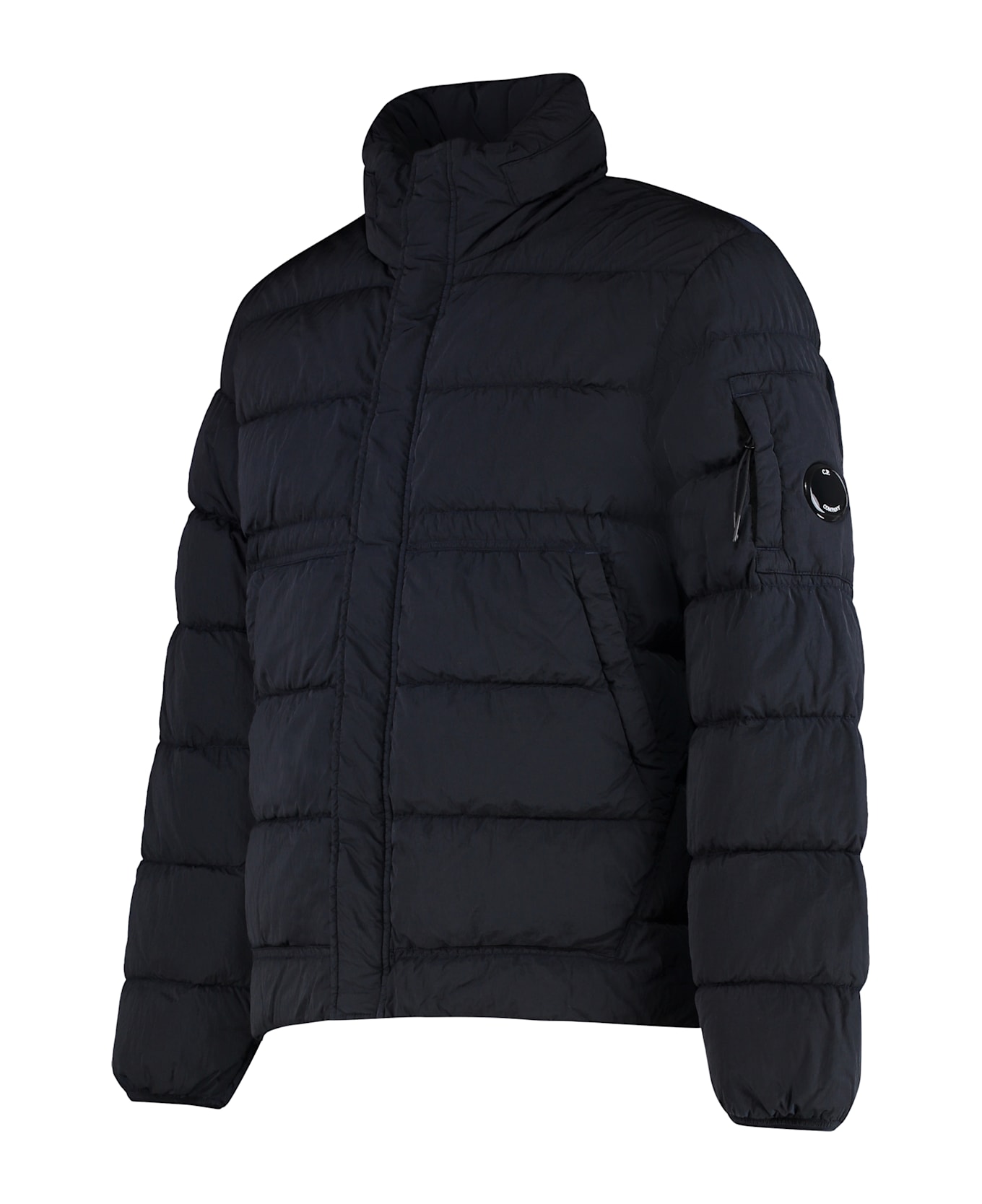C.P. Company Techno-nylon Down Jacket - BLACK