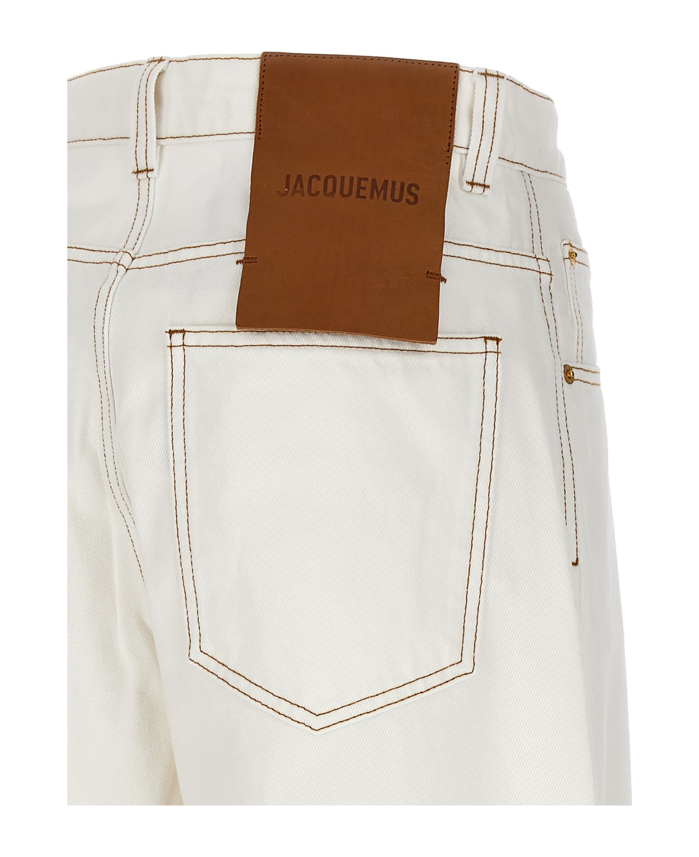 Jacquemus 'le De-nîmes Large' Jeans - White デニム