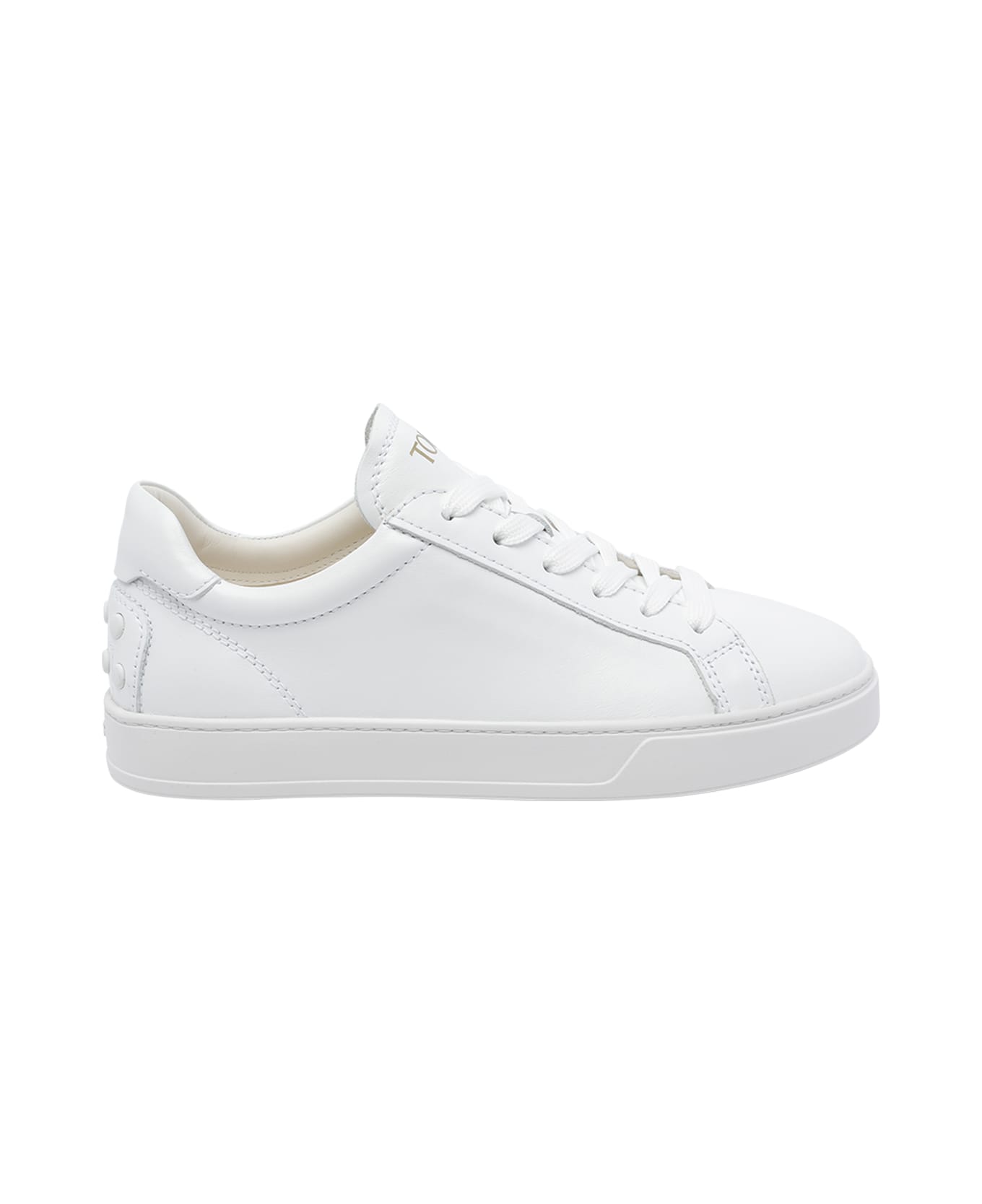 Tod's Leather Sneakers - White