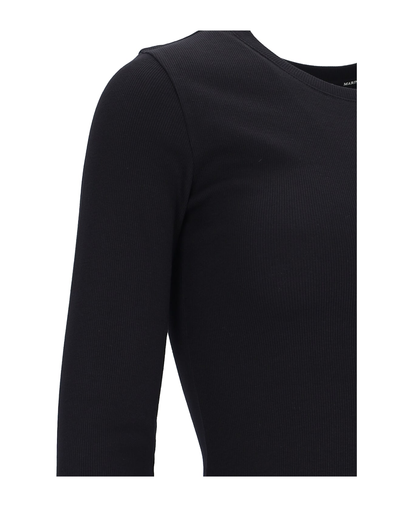 Marine Serre Logo Mini Dress - Black