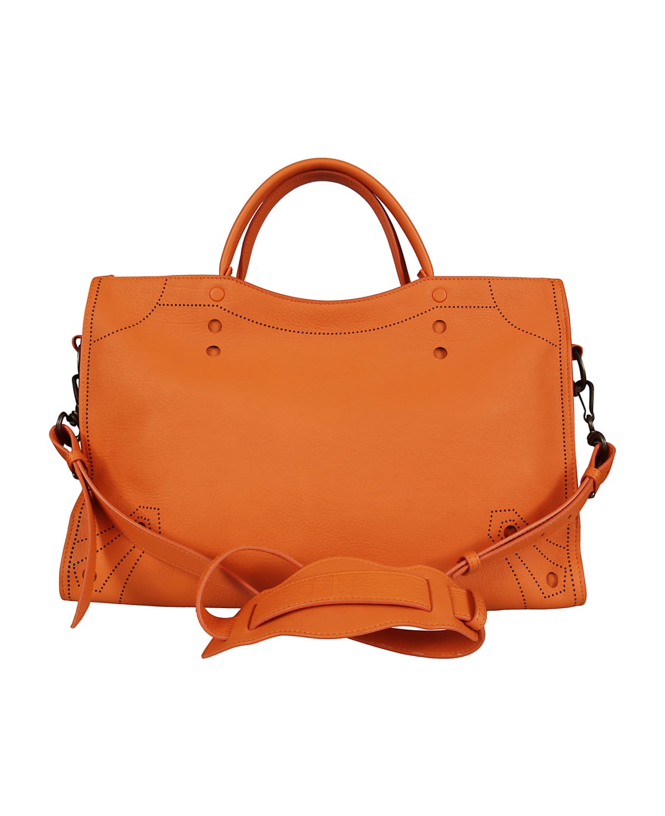 balenciaga blackout city aj shoulder bag