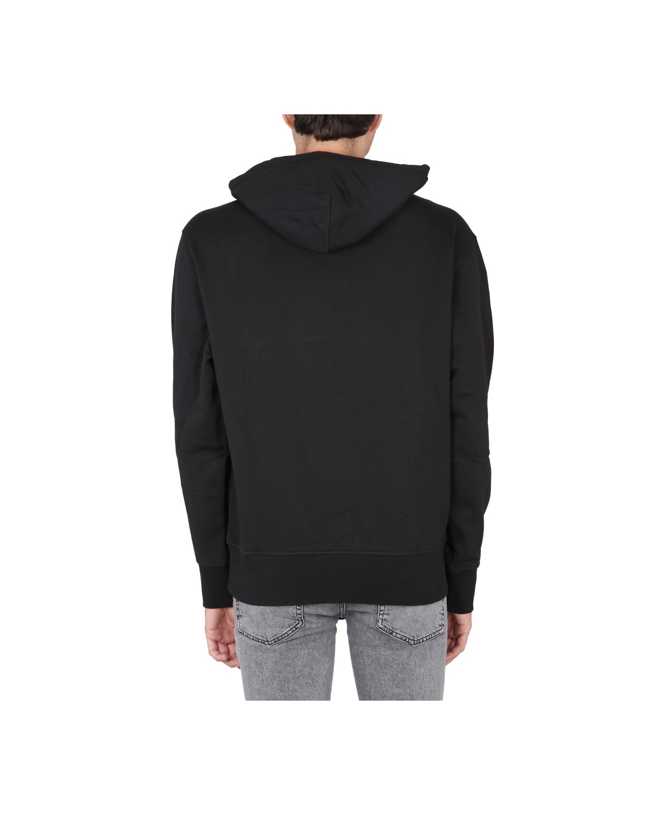 Versace Jeans Couture Logo Hoodie - BLACK