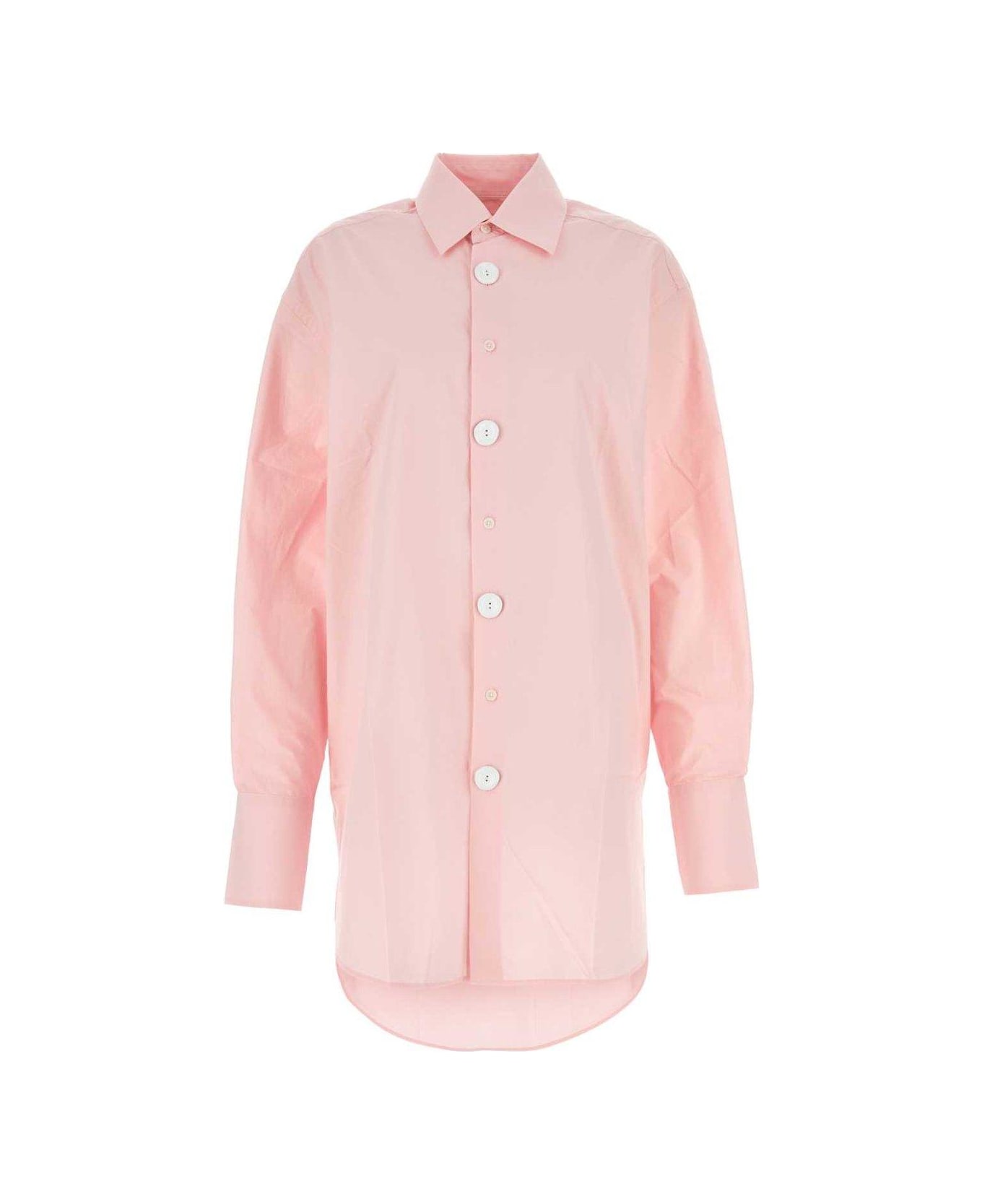 J.W. Anderson Buttoned Oversized Shirt - PINK