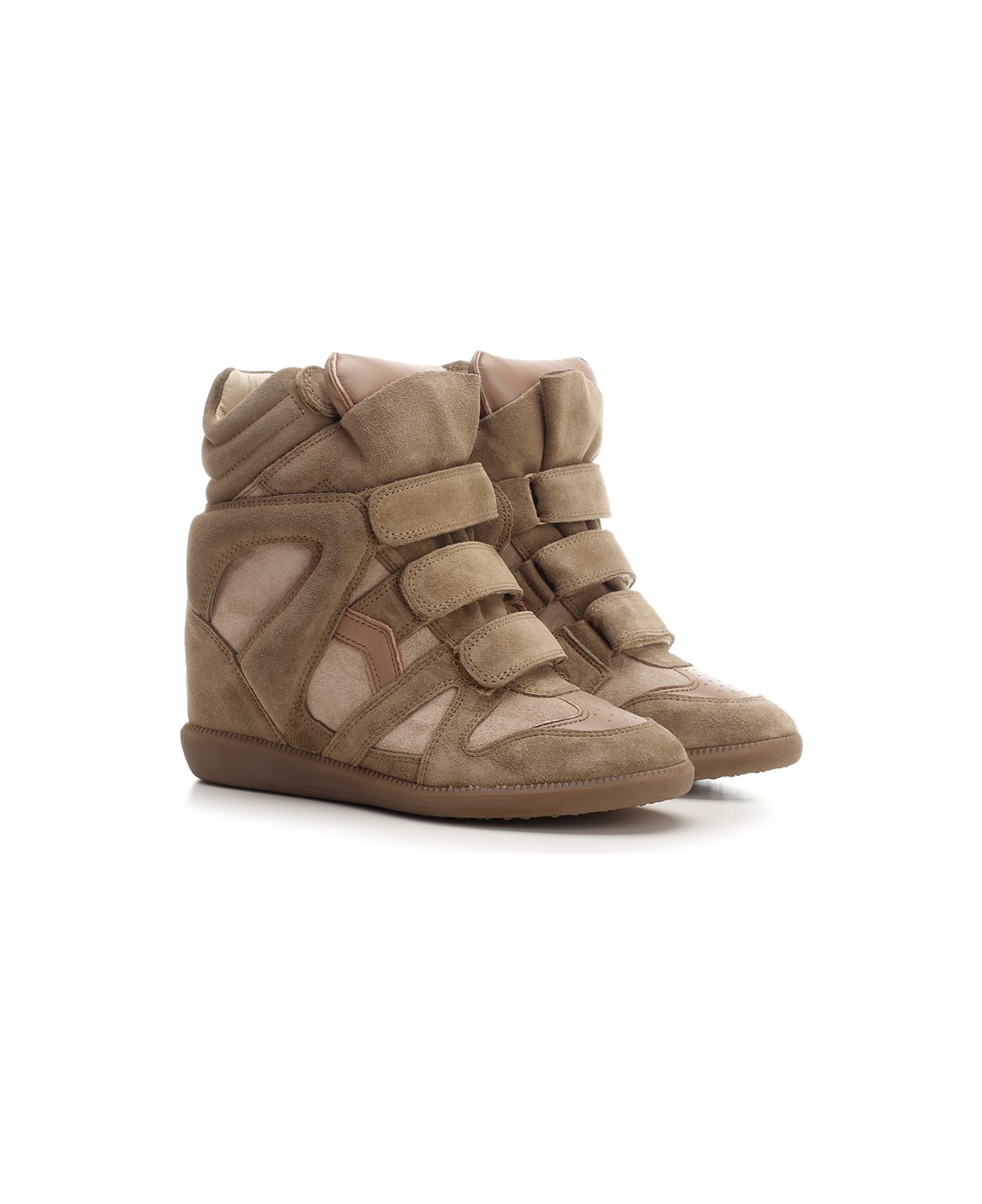 Isabel Marant 'bekett' High-top Sneakers - Beige