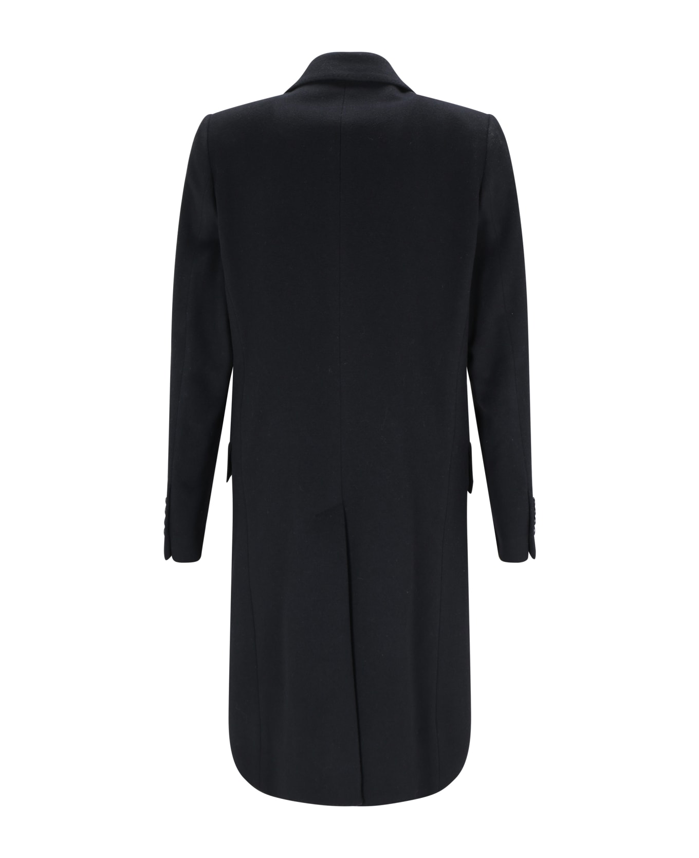 Dolce & Gabbana Re-edition Wool Blend Coat - Black レインコート