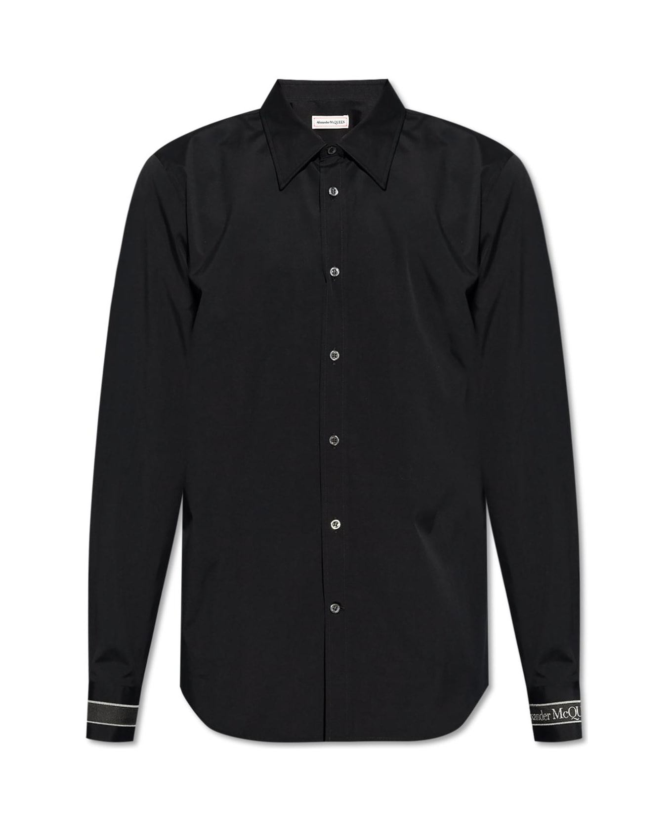 Alexander McQueen Cotton Shirt - Black