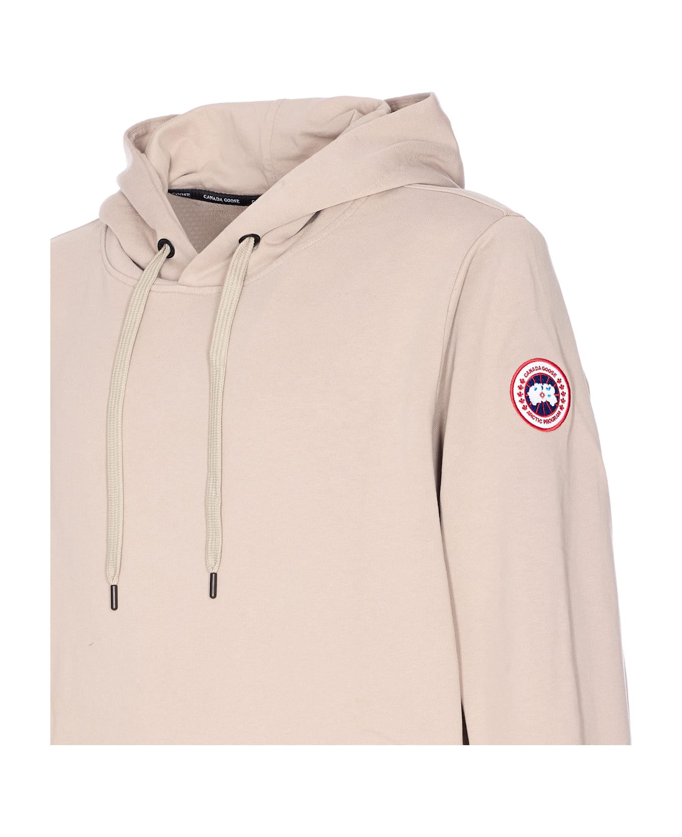 Canada Goose Huron Logo Hoodie - Beige