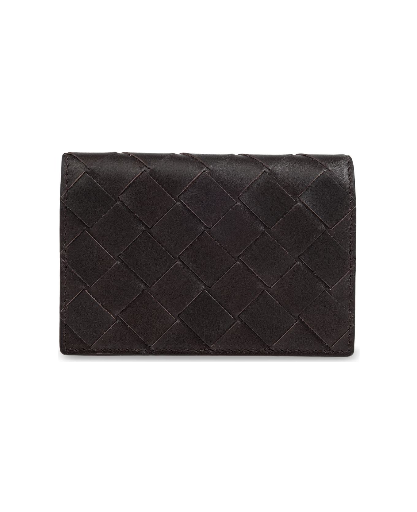 Bottega Veneta Leather Wallet - BROWN